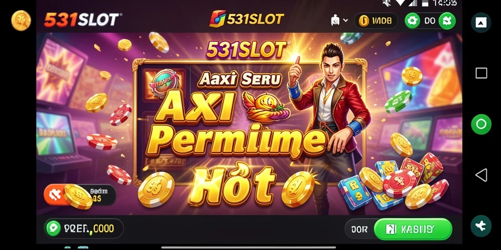 Tampilan menarik dari gameplay Action 531SLOT yang menegangkan.