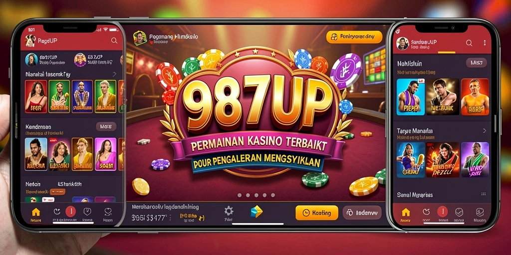 Screenshot gameplay 987UP menampilkan suasana Kasino yang menegangkan.