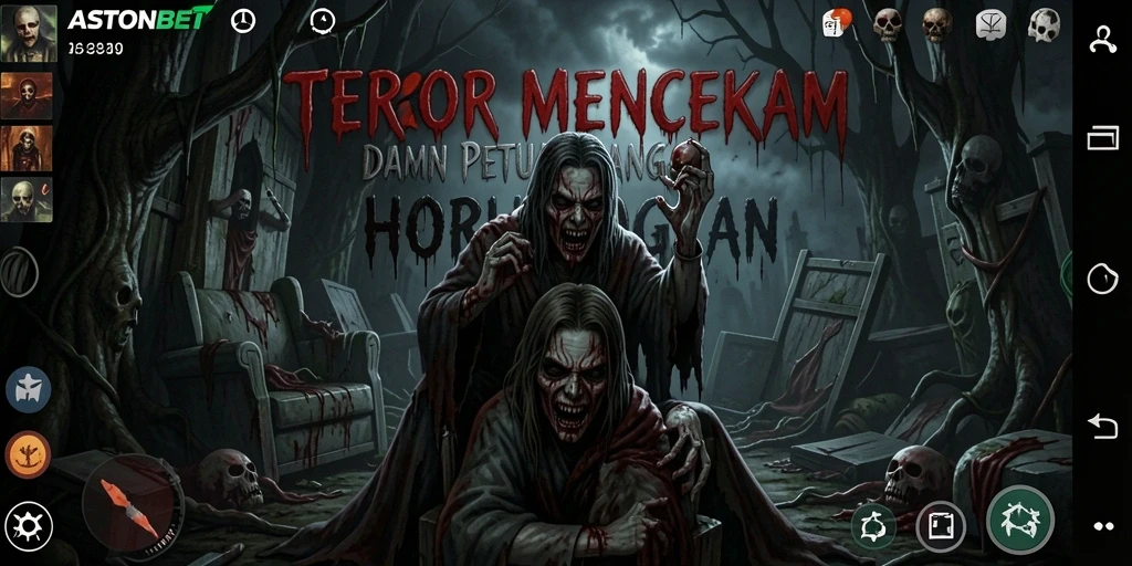 Gameplay seram yang menegangkan dalam ASTONBET.
