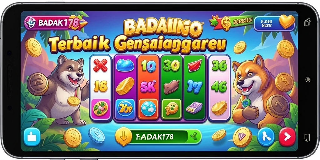 Tampilan seru gameplay Bingo BADAK178 yang penuh aksi.