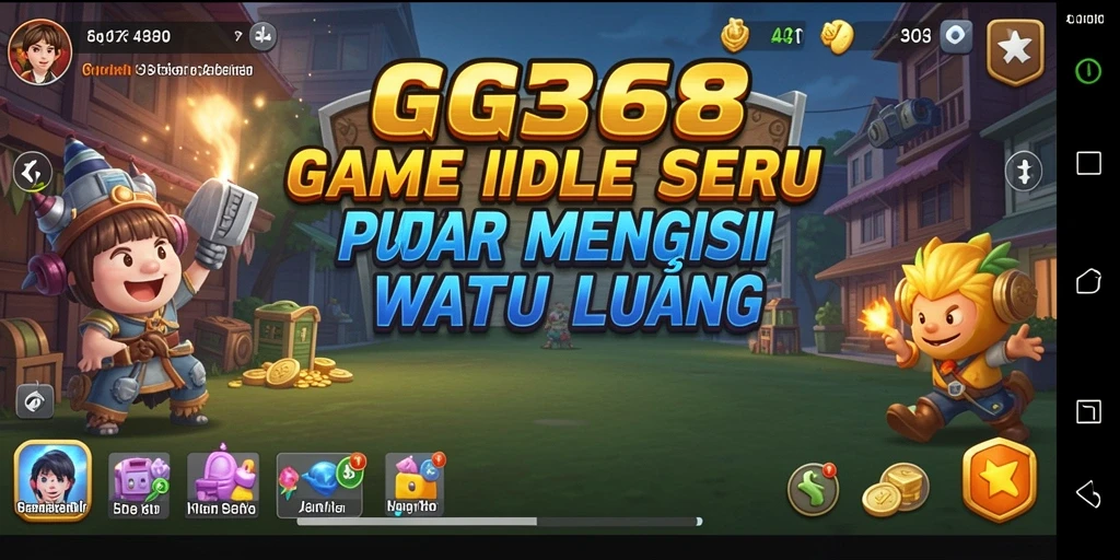 Tampilan gameplay GG368 yang menarik dalam genre Idle.