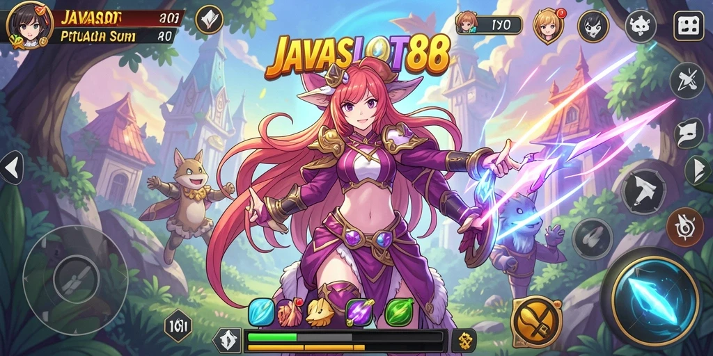Gameplay seru dan menampilkan karakter anime yang menarik.