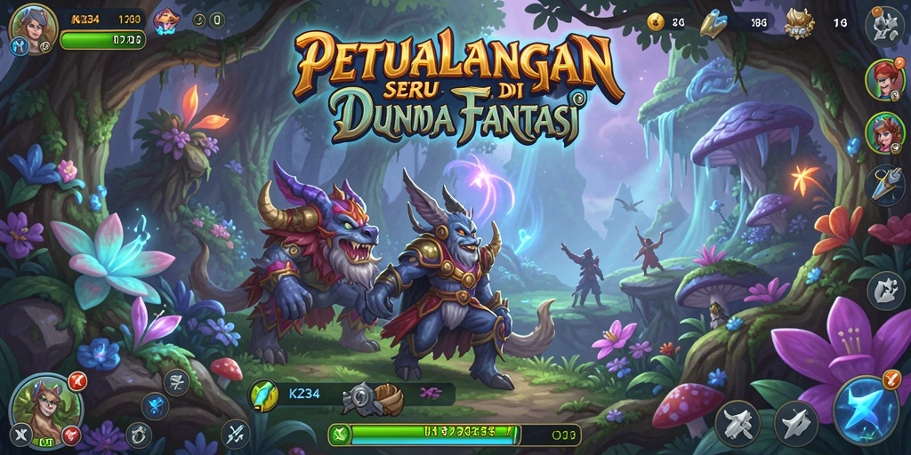 Tampilan gameplay menakjubkan dari K234 yang penuh aksi dan petualangan.