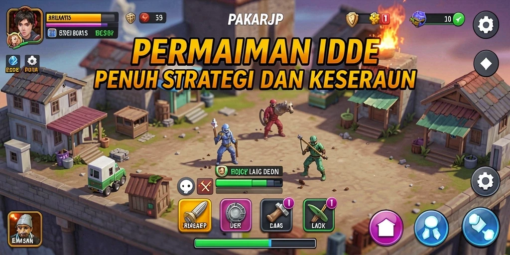 Screenshot PAKARJP menunjukkan gameplay Idle yang menawan dan menarik.