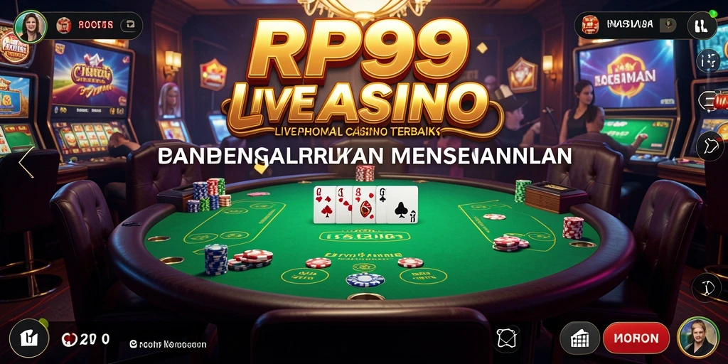 Screenshot gameplay RP99 yang menarik dengan dealer langsung.