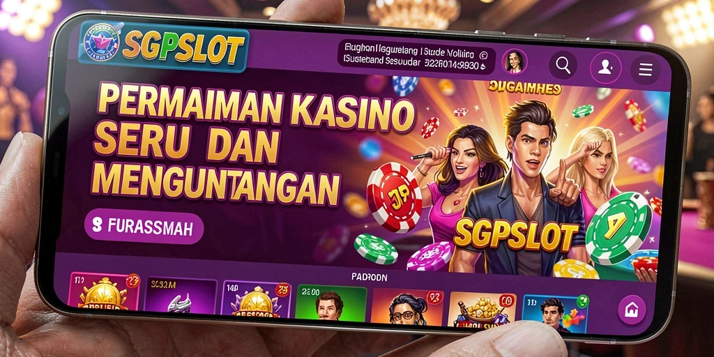 Tampilan gameplay SGPSLOT yang menarik dan penuh warna.