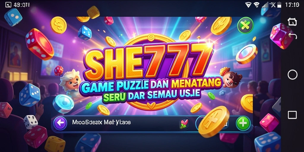Tangkapan layar SHE777 menunjukkan gameplay puzzle yang menantang dan menarik.