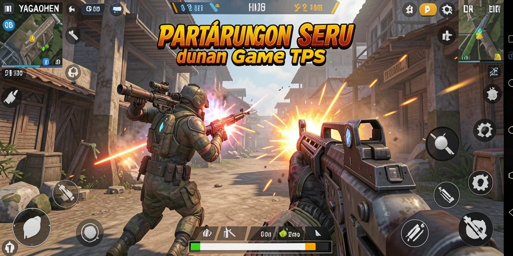 Tampilan epic dari gameplay YAGAOHEN yang menegangkan.